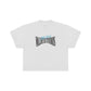 WHITE/BLUE "ART" TEE